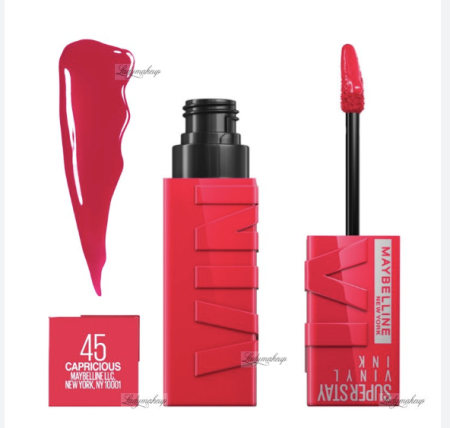 Maybelline Superstay Vinyl Ink Liquid Lipstick - 45